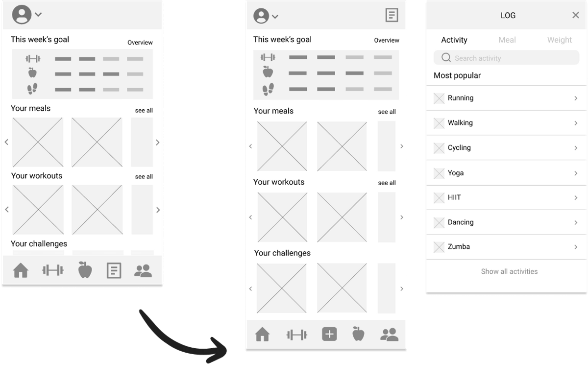 Logging feature